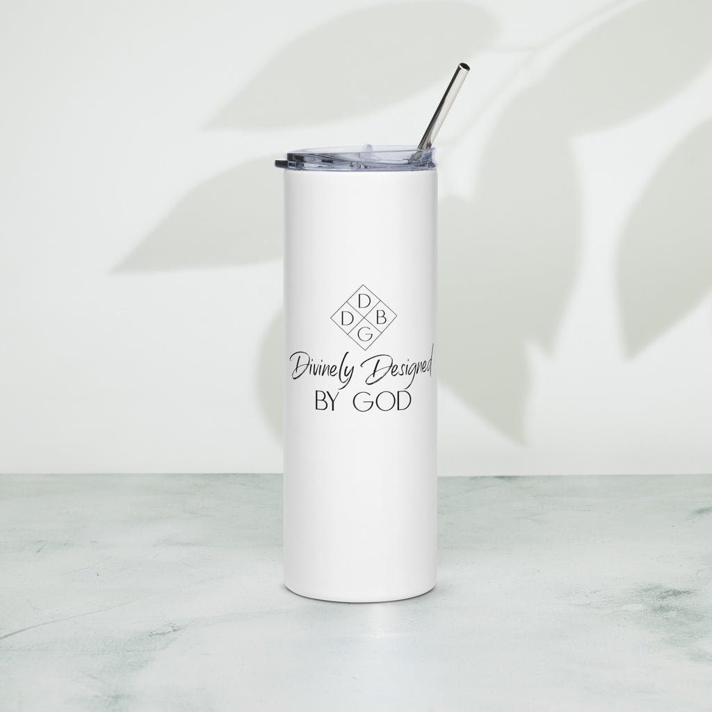 DDBG Stainless Steel Tumbler - White