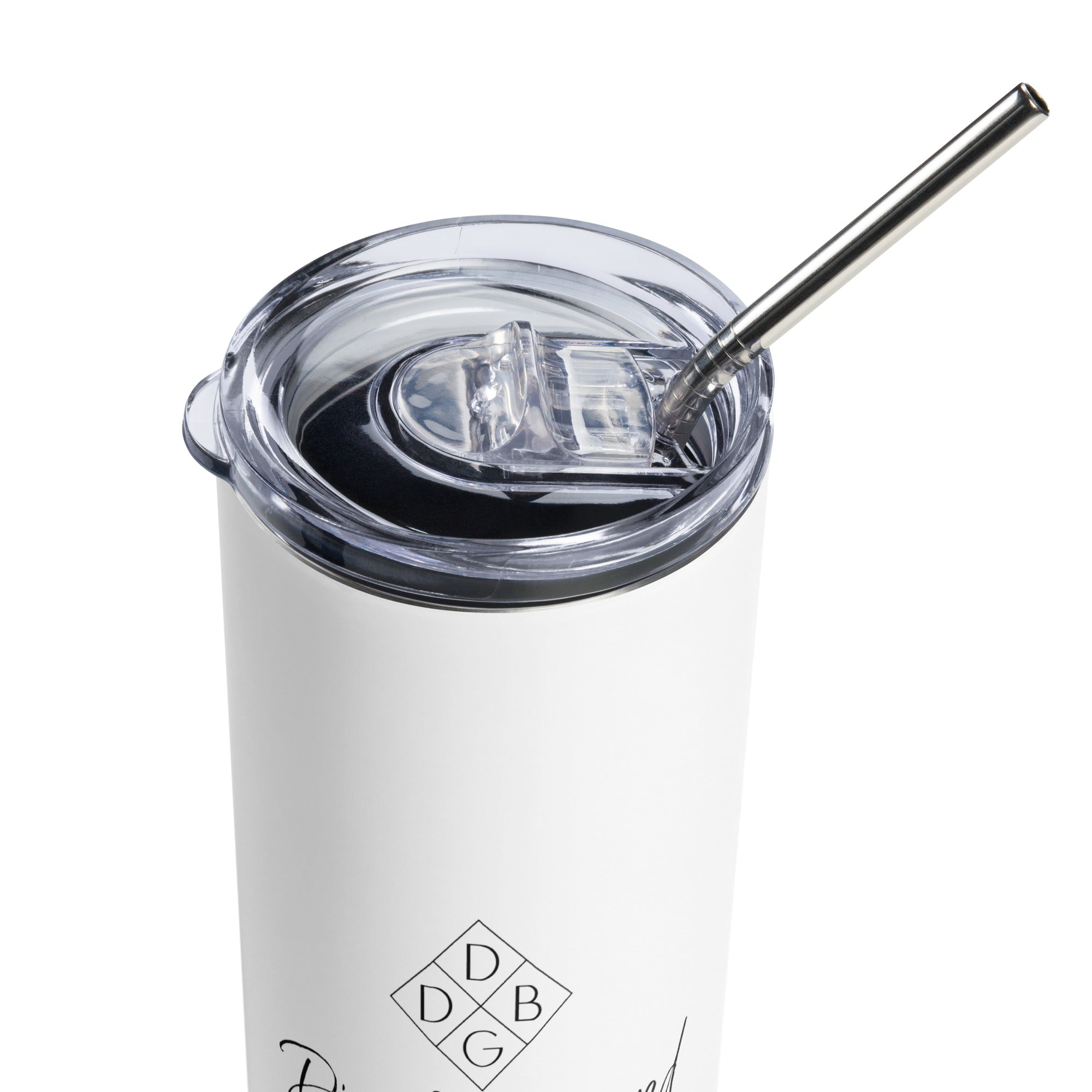 DDBG Stainless Steel Tumbler - White