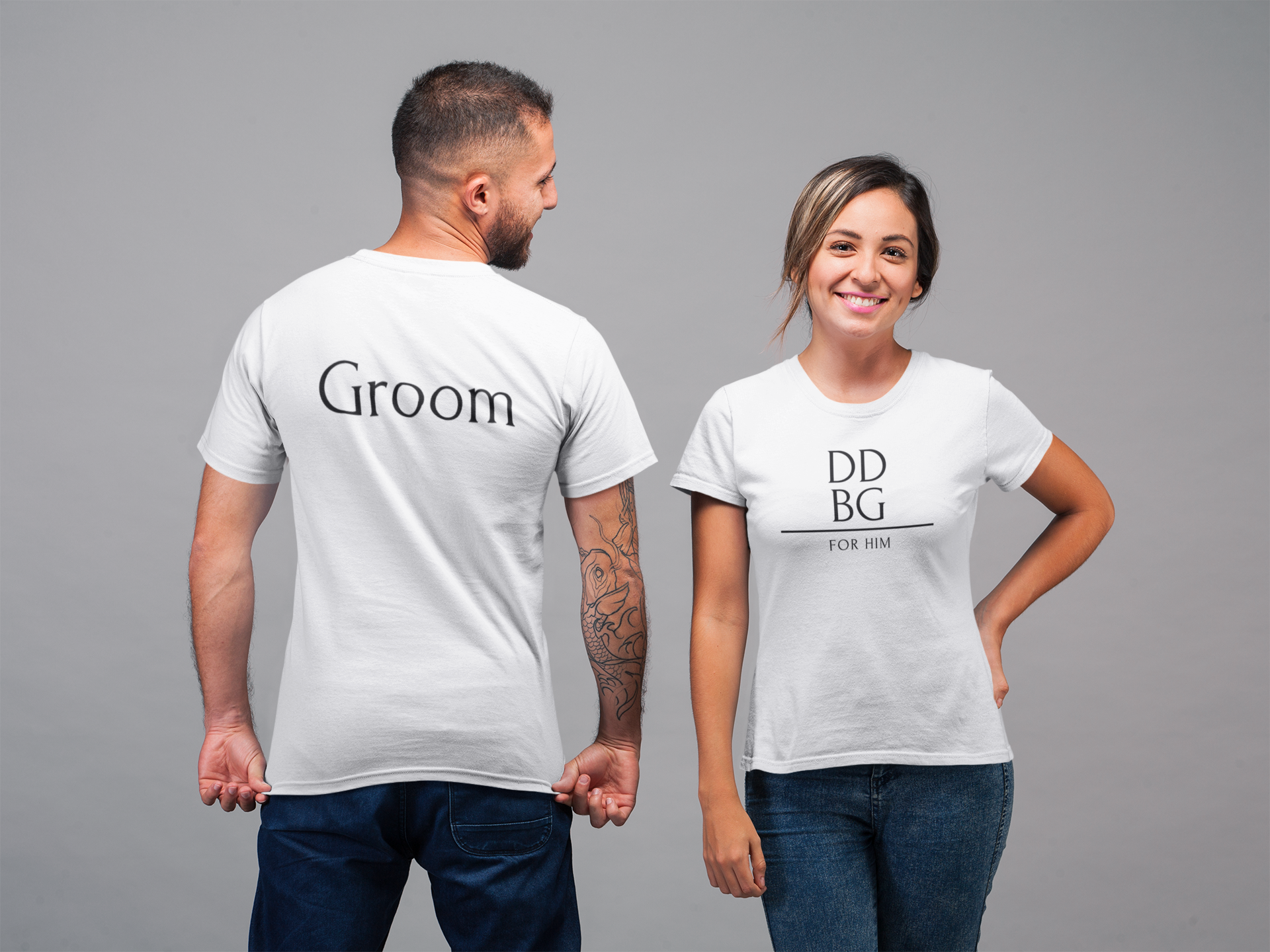 DDBG for Him - Bride's Slim Fit T-Shirt